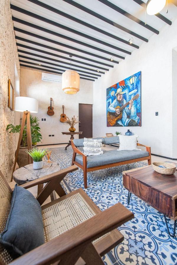 Casa Trova En Santa Lucia Centro, Mérida Buitenkant foto
